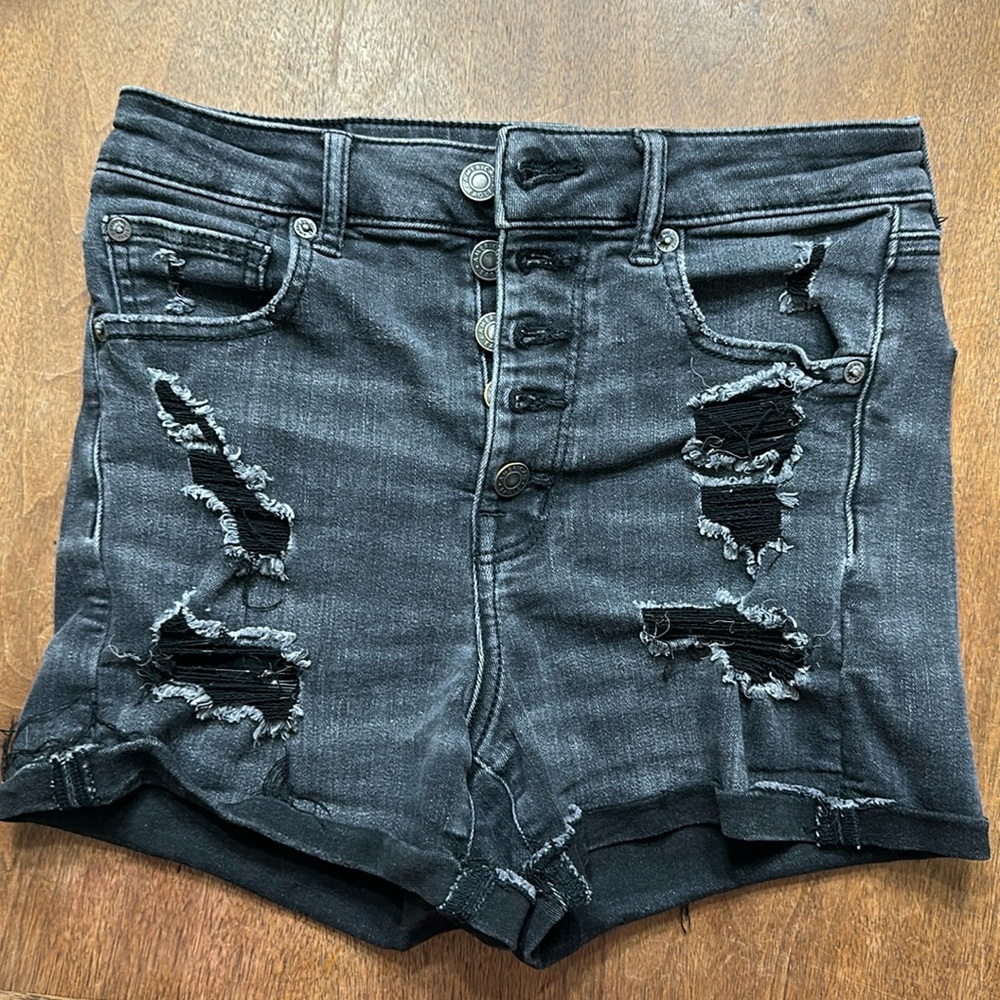 American Eagle Sufer Hi-rise shortie Size 6
